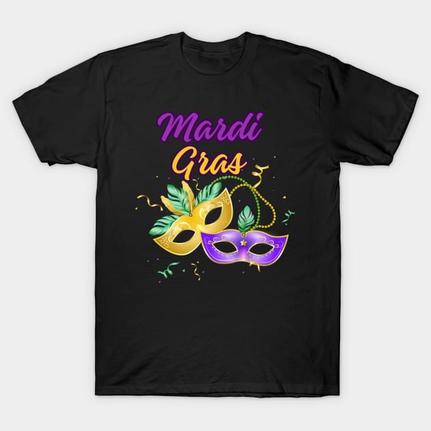 Mardi Gras 2024 T-Shirt by mebcreations